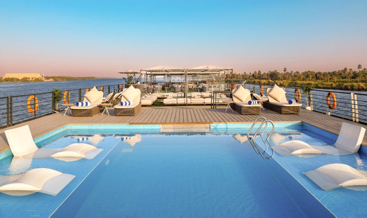 Historia The Boutique Hotel Nile Cruise - Every Monday From Luxor For 04 & 07 Nights - Every Friday From Aswan For 03 & 07 Nights מראה חיצוני תמונה