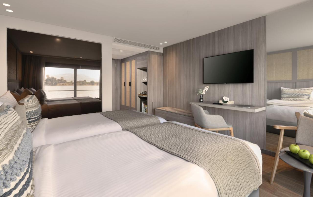 Historia The Boutique Hotel Nile Cruise - Every Monday From Luxor For 04 & 07 Nights - Every Friday From Aswan For 03 & 07 Nights מראה חיצוני תמונה